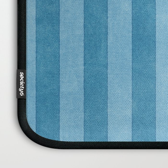 STRIPES - 004 - blue Laptop Sleeve Gallery Image 3