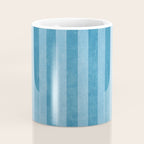 STRIPES - 004 - blue Coffee Mug Gallery Image 4