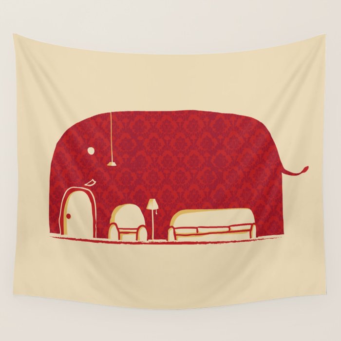 Elephanticus Roomious Wall Tapestry Gallery Image 4