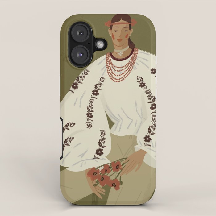 ethnic girl iPhone Case Gallery Image 1