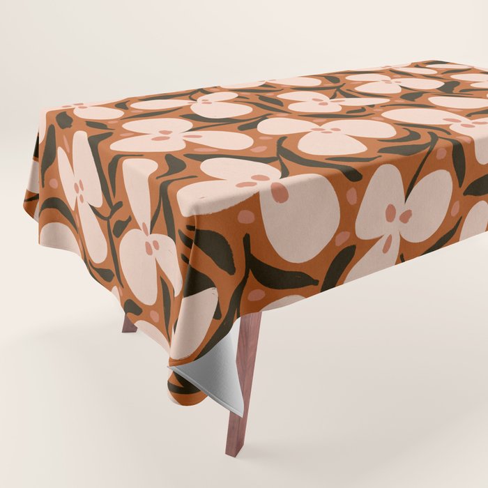 Lazy Florals #2 Tablecloth Gallery Image 1
