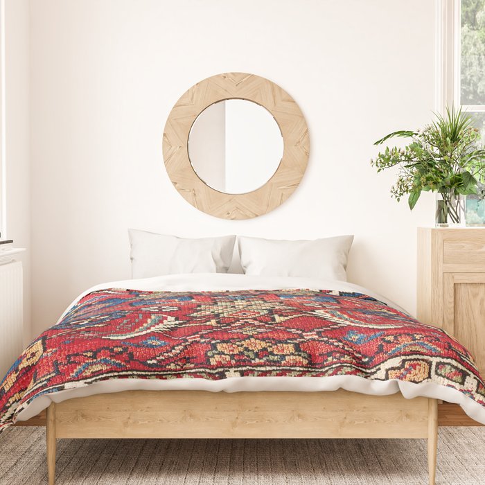 Qashqaâi Vagireh Fars Southwest Persian Sampler Print Duvet Cover Gallery Image 3