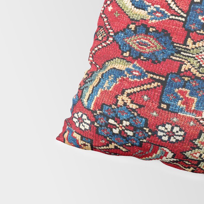 Qashqaâi Vagireh Fars Southwest Persian Sampler Print Pillow Sham Gallery Image 4