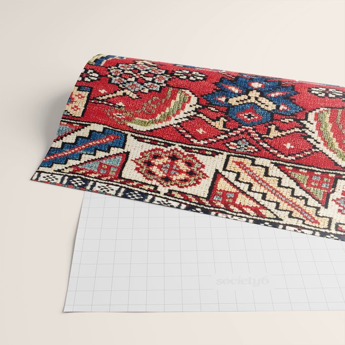 Qashqaâi Vagireh Fars Southwest Persian Sampler Print Wrapping Paper Gallery Image 2