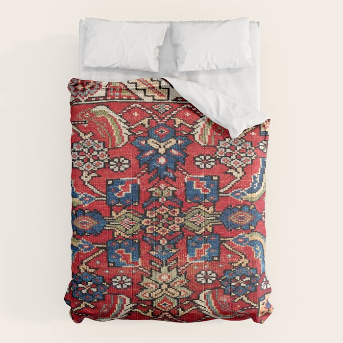 Qashqaâi Vagireh Fars Southwest Persian Sampler Print Comforter Gallery Image 1