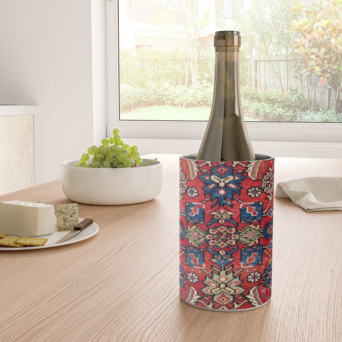 Qashqaâi Vagireh Fars Southwest Persian Sampler Print Wine Chiller Gallery Image 4