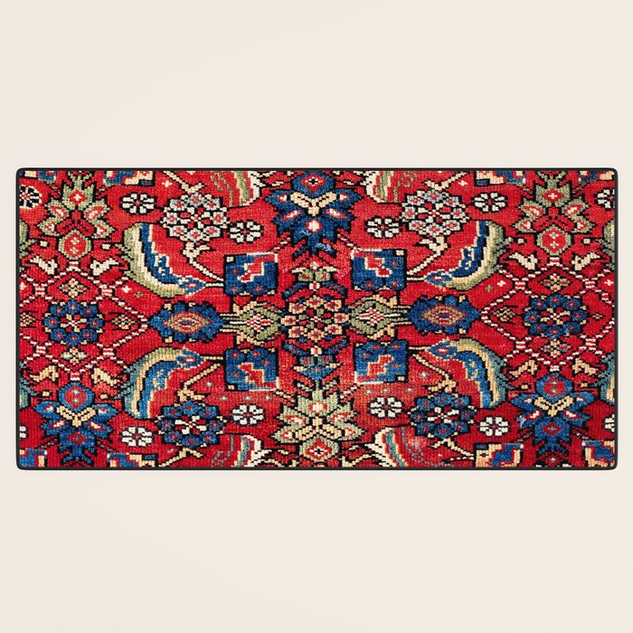 Qashqaâi Vagireh Fars Southwest Persian Sampler Print Desk Mat Gallery Image 3