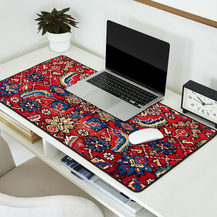 Qashqaâi Vagireh Fars Southwest Persian Sampler Print Desk Mat Gallery Image 2