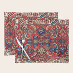 Qashqaâi Vagireh Fars Southwest Persian Sampler Print Placemat Gallery Image 1