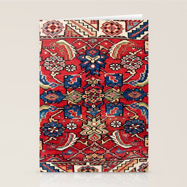 Qashqaâi Vagireh Fars Southwest Persian Sampler Print Stationery Card Gallery Image 2