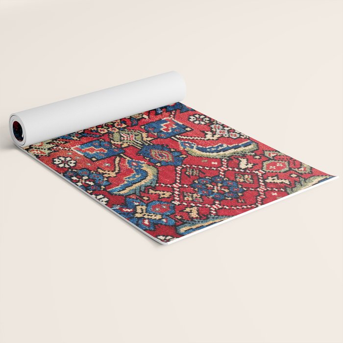 Qashqaâi Vagireh Fars Southwest Persian Sampler Print Yoga Mat Gallery Image 2