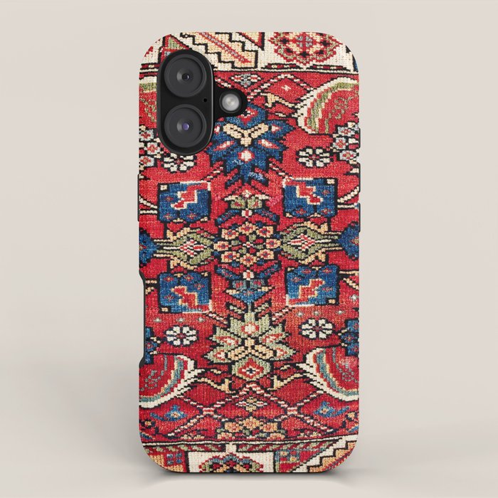 Qashqaâi Vagireh Fars Southwest Persian Sampler Print iPhone Case Gallery Image 1