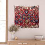 Qashqaâi Vagireh Fars Southwest Persian Sampler Print Wall Tapestry Gallery Image 2