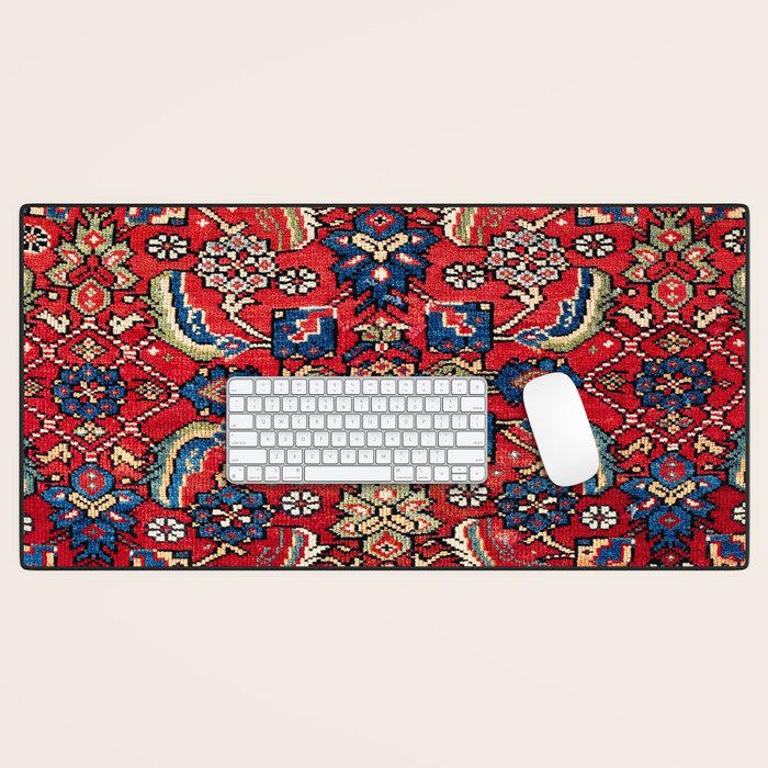 Qashqaâi Vagireh Fars Southwest Persian Sampler Print Desk Mat Gallery Image 1