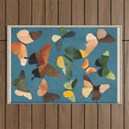 Beautiful Butterflies 4 Outdoor Rug Gallery Image 1