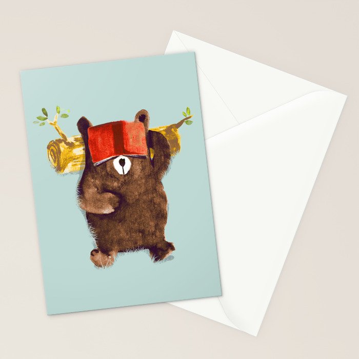 No Care Bear - My Sleepy Pet Stationery Card Gallery Image 2