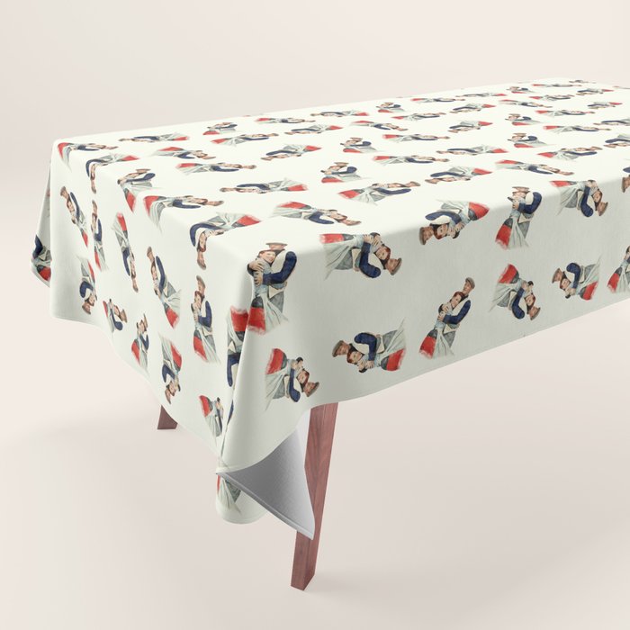 The Quiet Man - Watercolor Tablecloth Gallery Image 1