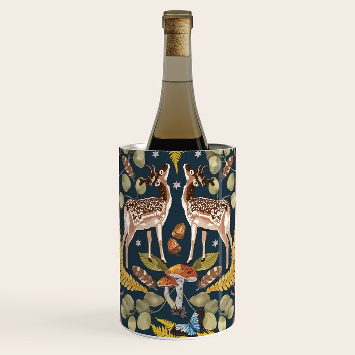 Deer Reflection at Night A Wine Chiller Gallery Image 1