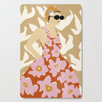 Floral fashion women style  Cutting Board Gallery Image 1