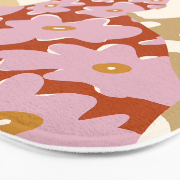 Floral fashion women style  Bath Mat Gallery Image 3