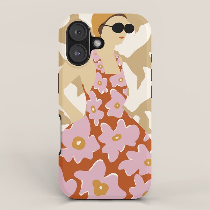 Floral fashion women style  iPhone Case Gallery Image 1