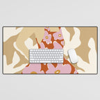 Floral fashion women style  Desk Mat Gallery Image 1