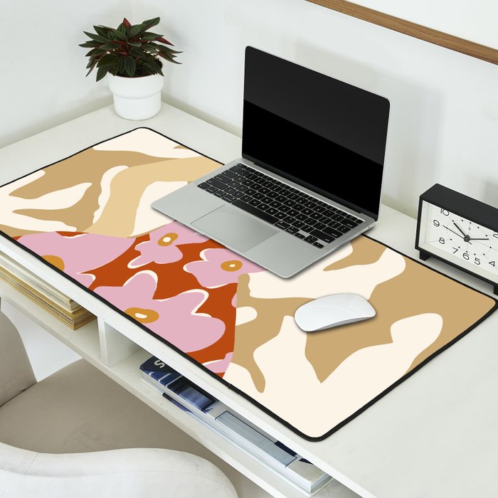 Floral fashion women style  Desk Mat Gallery Image 2