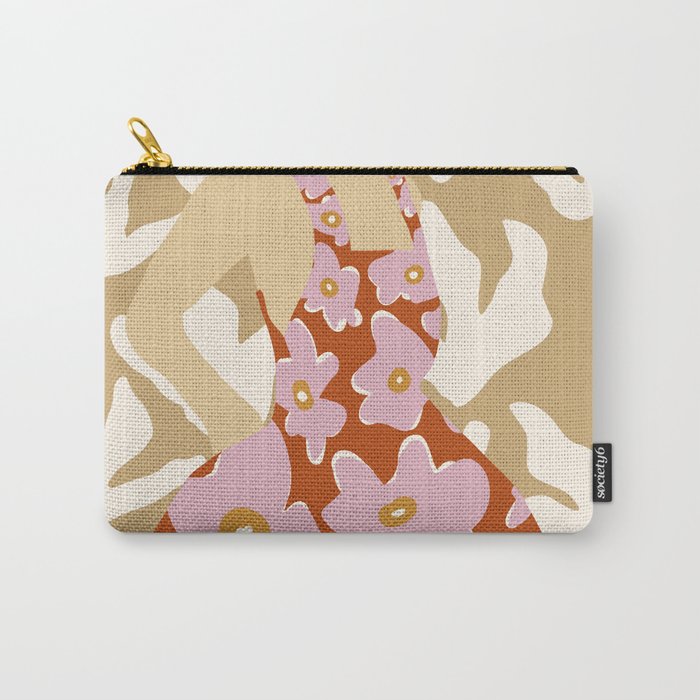 Floral fashion women style  Carry All Pouch Gallery Image 1