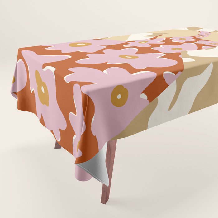 Floral fashion women style  Tablecloth Gallery Image 1