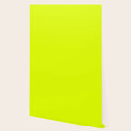Bright Chartreuse Yellow Solid Color Wallpaper Gallery Image 2