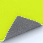 Bright Chartreuse Yellow Solid Color Rug Gallery Image 4