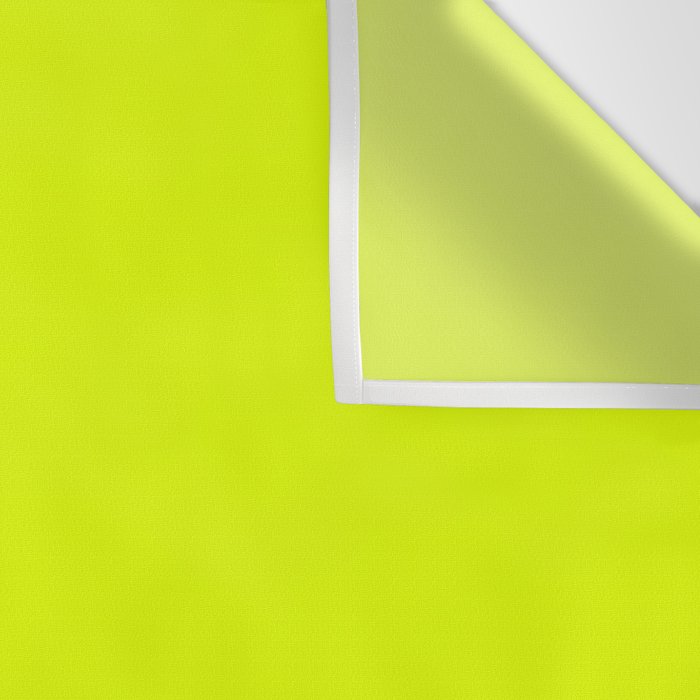 Bright Chartreuse Yellow Solid Color Wall Tapestry Gallery Image 3