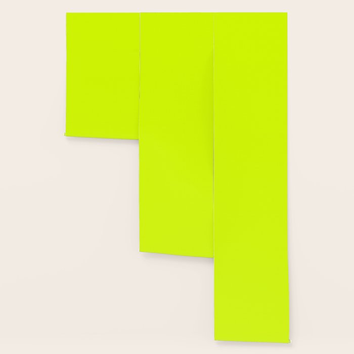 Bright Chartreuse Yellow Solid Color Wallpaper Gallery Image 3