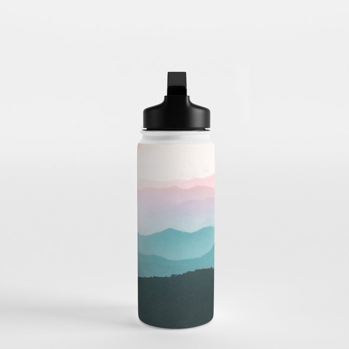 Smoky Mountain National Park Sunset Layers III - Nature Photography Water Bottle Gallery Image 3