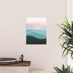 Smoky Mountain National Park Sunset Layers III - Nature Photography Poster Gallery Image 2