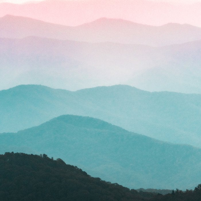 Smoky Mountain National Park Sunset Layers III - Nature Photography Coffee Mug Gallery Image 2