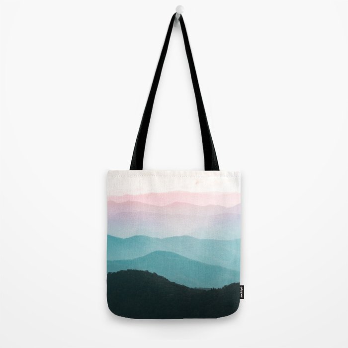 Smoky Mountain National Park Sunset Layers III - Nature Photography Tote Bag Gallery Image 2