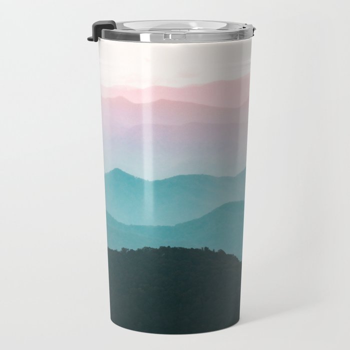 Smoky Mountain National Park Sunset Layers III - Nature Photography Travel Mug Gallery Image 3