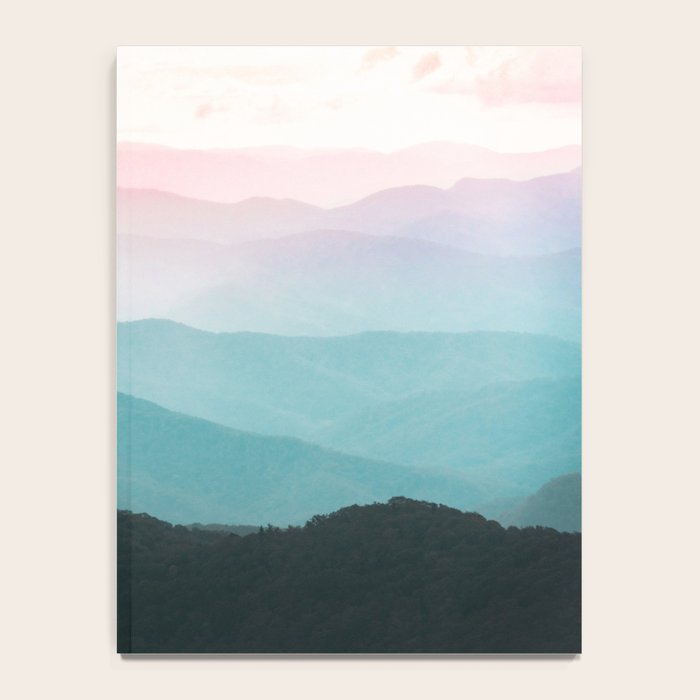 Smoky Mountain National Park Sunset Layers III - Nature Photography Notebook Gallery Image 4