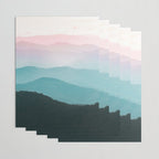 Smoky Mountain National Park Sunset Layers III - Nature Photography Wrapping Paper Gallery Image 3