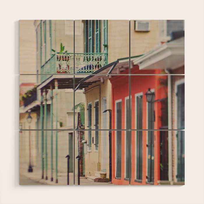 A Walk through New Orleans Wood Wall Art Gallery Image 1