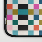 Colorful Checkerboard Laptop Sleeve Gallery Image 3