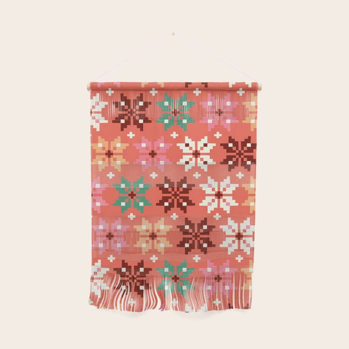 Winter Quilt Pattern no2 Wall Hanging Gallery Image 1