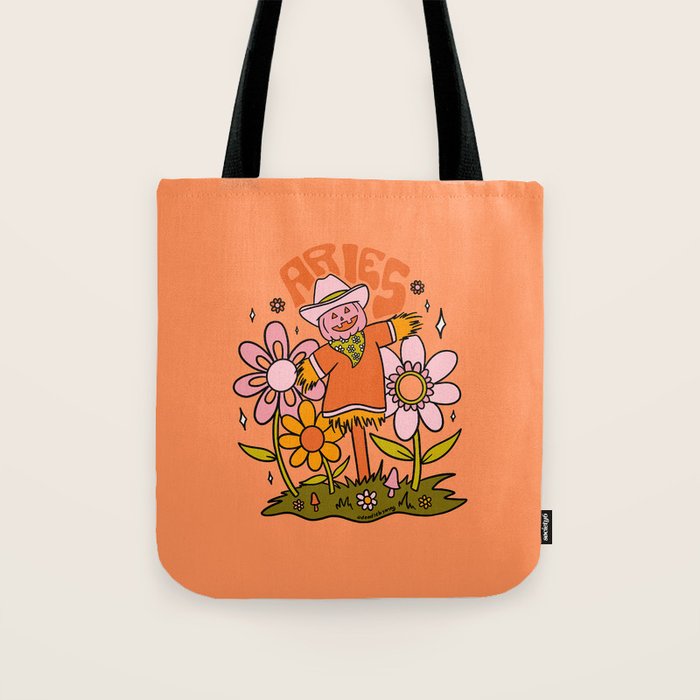 Aries Scarecrow Tote Bag Gallery Image 1