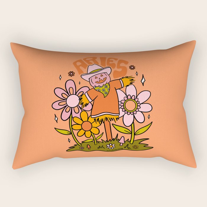 Aries Scarecrow Rectangular Pillow Gallery Image 2