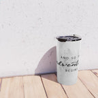 And So The Adventure Begins Travel Mug Gallery Image 4