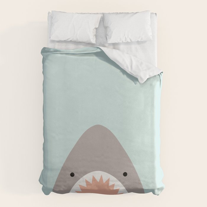 shark attack Duvet Cover Gallery Image 6
