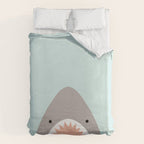 shark attack Duvet Cover Gallery Image 6