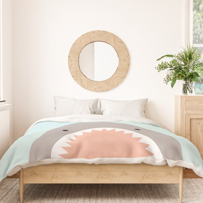 shark attack Duvet Cover Gallery Image 3