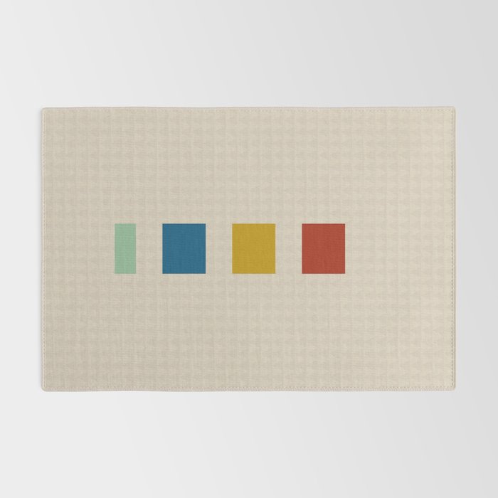 four elements II tweed and primary colors Rug Gallery Image 2